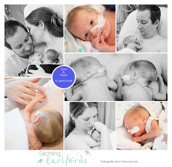 Tom & Sven prematuur geboren met 30 weken, tweeling, Sophia Kinder ziekenhuis, groeiachterstand, keizersnede, NICU, neonatologie