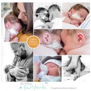 Isabelle & Ezra prematuur geboren met 36 weken en 6 dagen, LUMC, tweeling, spoedkeizersnede, zwangerschapsvergiftiging, neonatologie, sonde