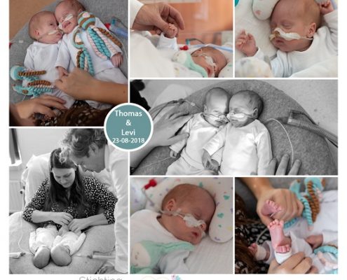 Thomas & Levi prematuur geboren met 29 weken, tweeling, Amphia Breda