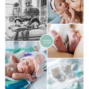 Ariana prematuur geboren met 32 weken en 3 dagen, Lange Land ziekenhuis Zoetermeer, couveuse, buidelen