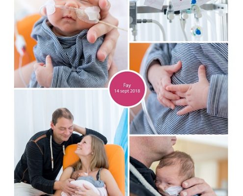 Fay prematuur geboren met 28 weken, Antonius ziekenhuis, sondevoeding, vroeggeboorte