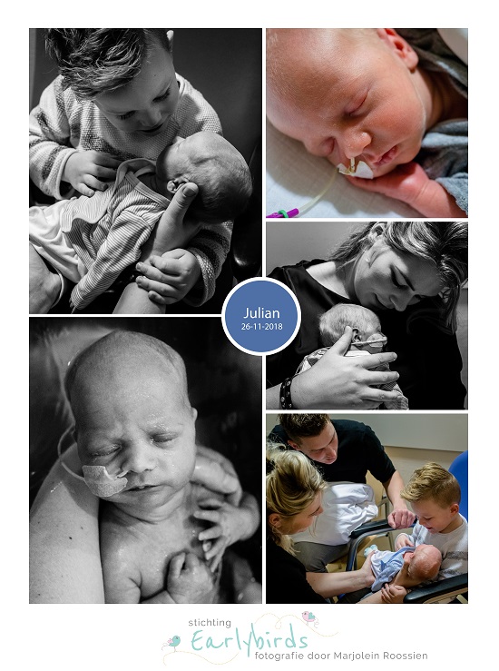 Julian prematuur geboren met 32 weken en 5 dagen, Wilhelmina ziekenhuis Assen, longrijping, flesvoeding, sonde