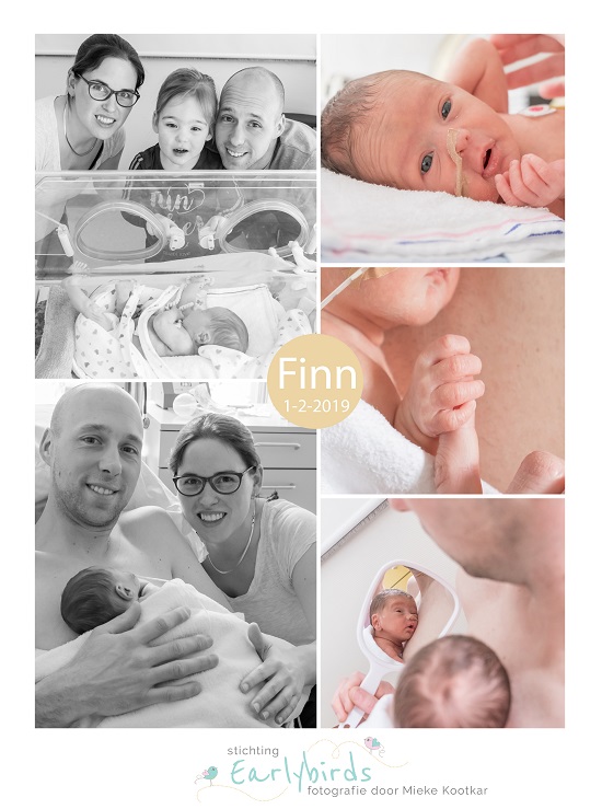 Finn prematuur geboren met 32+ weken, couveuse, longrijping, weeenremmers, gebroken vliezen, MMC Veldhoven