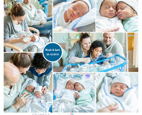 Noah & Levi prematuur geboren met 32 weken, tweeling, Bernhoven, weeenremmers