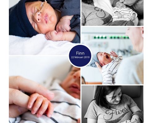 Finn prematuur geboren met 33 weken, Ikazie ziekenhuis Rotterdam, sonde, vroeggeboorte