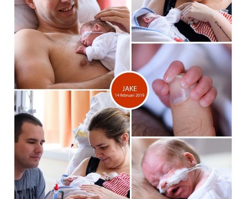 Jake prematuur geboren met 30 weken, vroeggeboorte, couveuse, knuffelen, Amphia Breda, buidelen, sonde
