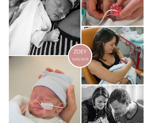 Zoey prematuur geboren met 32 weken, sonde, knuffelen, vroeggeboorte