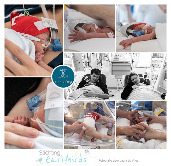 Art & Jack prematuur geboren met 27+ weken, tweeling, WKZ, gebroken vliezen, CPAP, sonde, buidelen