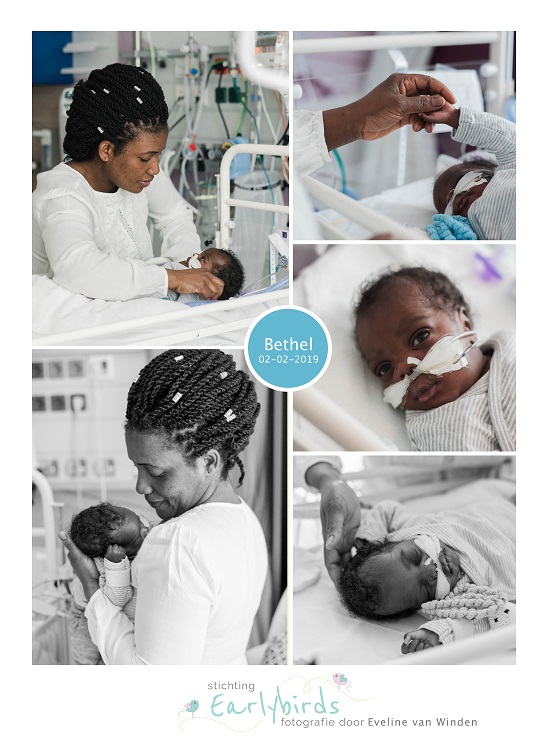 Bethel prematuur geboren met 27 weken, Juliana Kinder Ziekenhuis, sonde, keizersnede