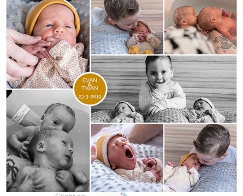 Evan & Twan prematuur geboren met 34 weken, badderen, tweeling, earlybirdjes