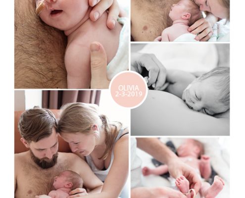 Olivia prematuur geboren met 34 weken, Sint Franciscus Gasthuis, borstvoeding, buidelen, sondevoeding