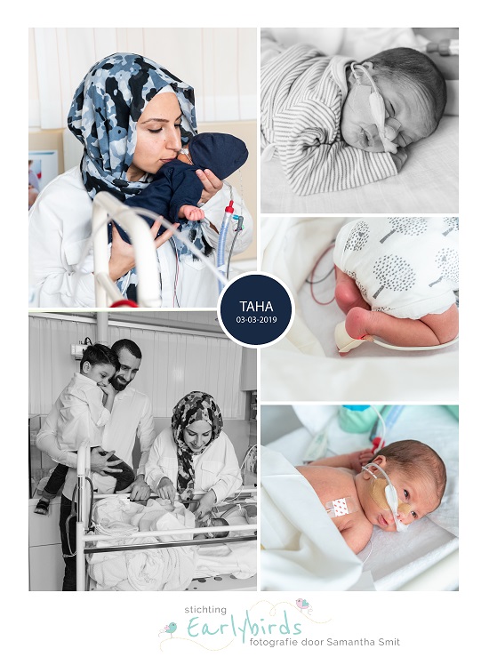 Taha prematuur geboren met 31 weken, Ikazia Rotterdam, sonde, vroeggeboorte