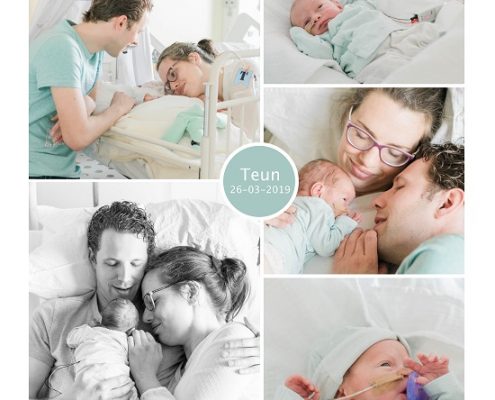 Teun prematuur geboren met 31 weken en 5 dagen, Groene Hart ziekenhuis, borstvoeding, sonde