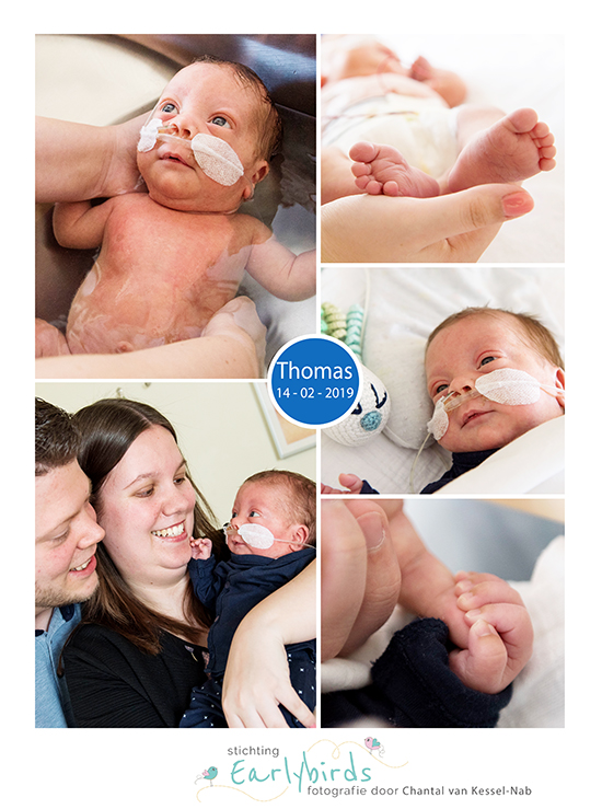 Thomas prematuur geboren met 29 weken en 3 dagen, Gelderse Vallei, flesvoeding, sonde, badderen