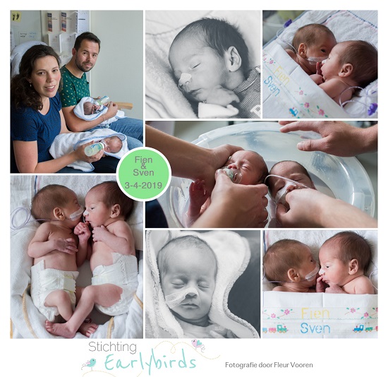 Fien & Sven prematuur geboren met 32 weken en 1 dag, tweeling, Meander, gebroken vliezen, tummytub, longrijping, weeenremmers, neonatologie