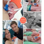 Isabel prematuur geboren met 27 weken, HELLP, WKZ, CPAP, sonde