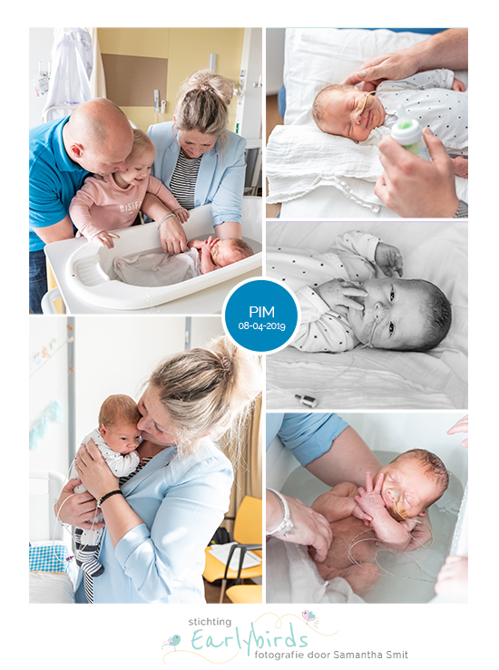 Pim prematuur geboren met 33 weken, WKZ, Groene Hart ziekenhuis, sonde