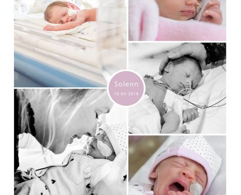 Solenn prematuur geboren met 35 weken en 3 dagen, groeiachterstand, zwangerschapsvergiftiging, keizersnede, couveuse, neonatologie, sonde