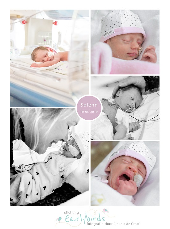 Solenn prematuur geboren met 35 weken en 3 dagen, groeiachterstand, zwangerschapsvergiftiging, keizersnede, couveuse, neonatologie, sonde