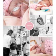Ysabella prematuur geboren met 28 weken en 6 dagen, LUMC, couveuse, sonde