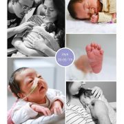 Jaya prematuur geboren met 32 weken, flesvoeding, buidelen, sonde