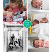 Jaylinn & Dylan prematuur geboren met 34 weken en 2 dagen, tweeling, weeenremmers, longrijping, stuitligging, keizersnede, couveuse, Lange Land ziekenhuis