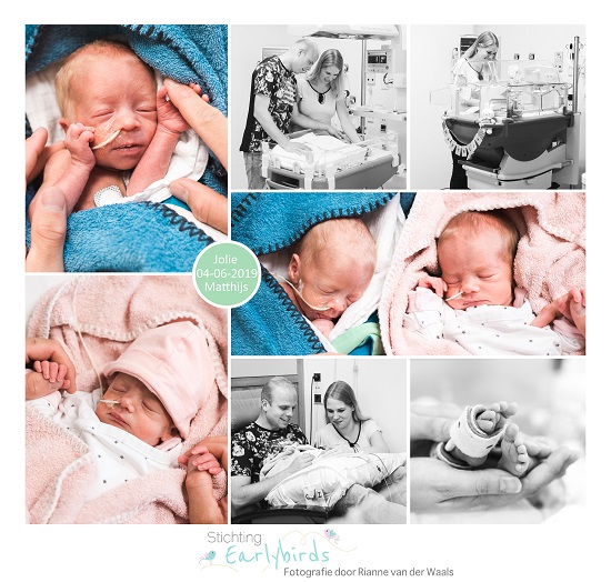 Jolie & Matthijs prematuur geboren met 32 weken, tweeling, CWZ, Radboud MC, sonde, couveuse