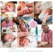 Juul & Fem prematuur geboren met 33 weken en 6 dagen, tweeling, diabetes, pre-eclampsie, longrijping, keizersnede, stuitligging, Rijnstate