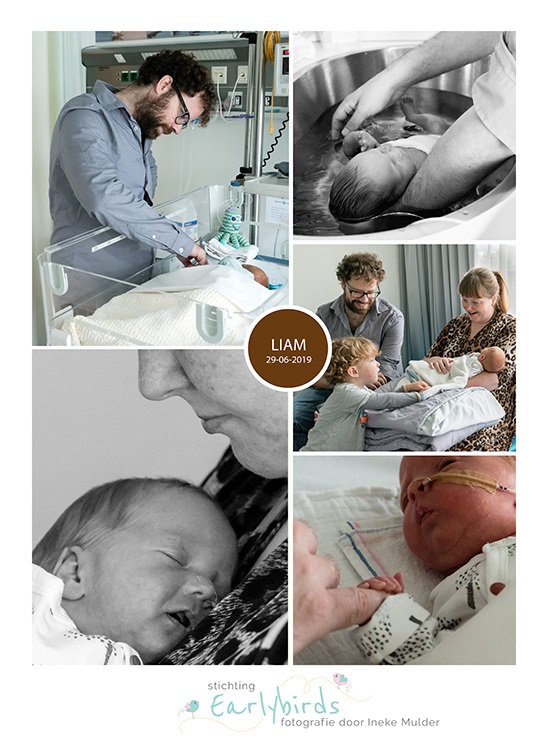 Liam prematuur geboren met 33 weken, Spaarne Haarlem, gebroken vliezen, keizersnede, sonde