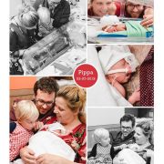Pippa prematuur geboren met 31 weken, CPAP, sonde, couveuse, vroeggeboorte