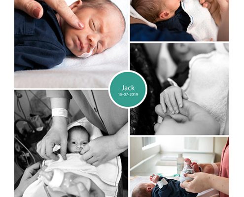 Jack prematuur geboren met 34 weken, MST, HELLP, couveuse, sonde, stuitligging, keizersnede