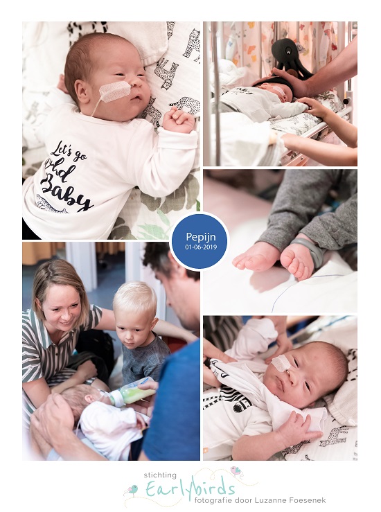 Pepijn prematuur geboren met 30 weken en 5 dagen, Albert Schweitzer ziekenhuis, keizersnede, gebroken vliezen, weeenremmers, longrijping, couveuse, sonde