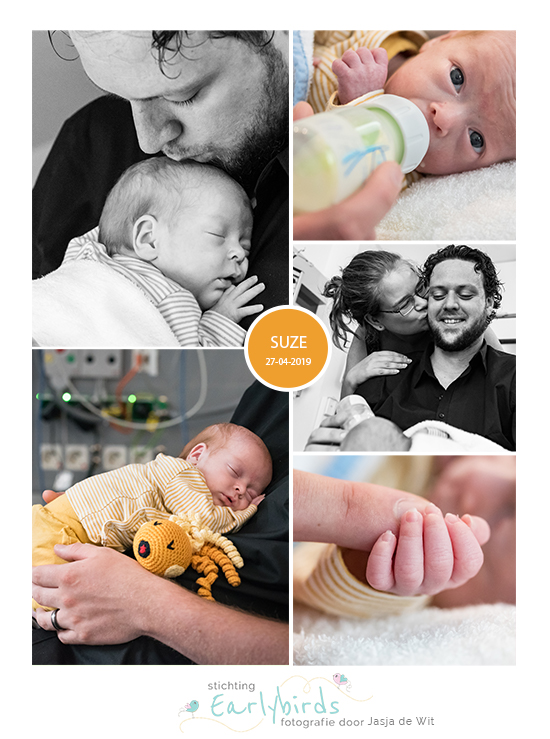 Suze prematuur geboren met 28 weken en 4 dagen, groeiachterstand, pre-eclampsie, Radboud UMC, longrijping, keizersnede, CPAP