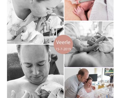 Veerle prematuur geboren met 26 weken en 4 dagen, MMC Veldhoven, longrijping, zwangerschapsvergiftiging, HELLP, keizersnede, CPAP, sonde, buidelen