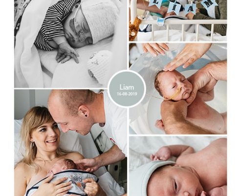 Liam prematuur geboren met 31 weken, Groene Hart ziekenhuis Gouda, buidelen, weeenremmers, longrijping, NICU, couveuse