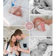 Lieke prematuur geboren met 29 weken, Reinier de Graaf, couveuse, spoedkeizersnede, knuffelen, sonde