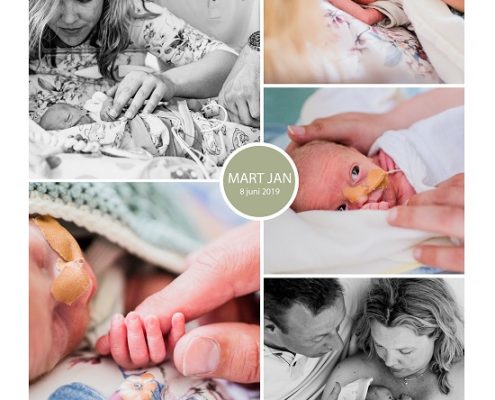 Mart Jan prematuur geboren met 32 weken en 3 dagen, Martini ziekenhuis, spoedkeizersnede, eiwitten, buidelen
