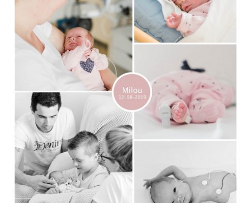 Milou prematuur geboren met 29 weken en 4 dagen, Reinier de Graaf, knuffelen, spoedkeizersnede, sonde