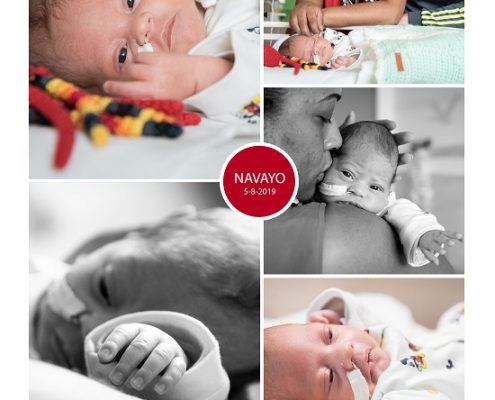 Navayo prematuur geboren met 33,3 weken, JKZ, weeenremmers, neonatologie