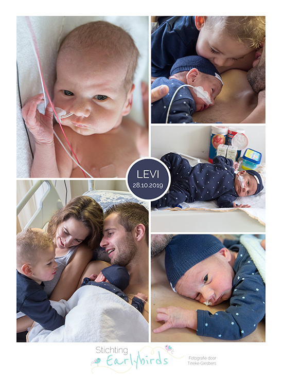 Levi prematuur geboren met 33 weken en 5 dagen, Beatrix ziekenhuis, plecanta praevia totalis, gebroeken vliezen, keizersnede, sonde