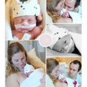 Lynn prematuur geboren met 31 weken, Tjongerschans, couveuse, buidelen, sonde