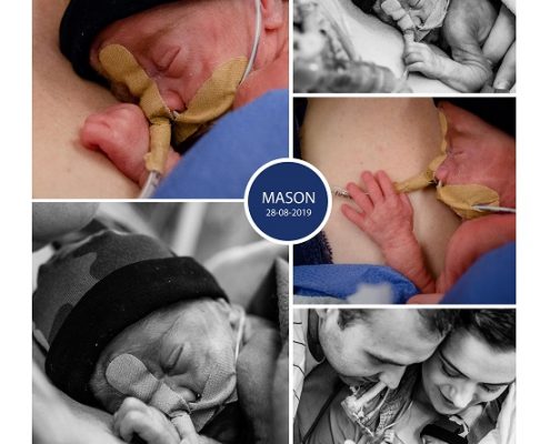Mason prematuur geboren met 24 weken en 1 dag, longrijping, gebroken vliezen, Ronald McDonaldhuis, buidelen