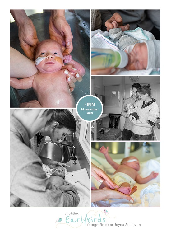 Finn prematuur geboren met 28 weken, Rijnstate, neonatologie, sonde, badderen, flesvoeding