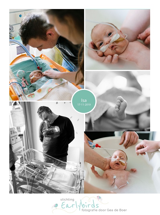 Isa prematuur geboren met 25 weken, Martini ziekenhuis, UMCG, weeenremmers, sonde, badderen