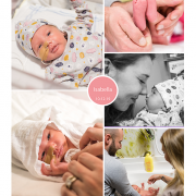 Isabella prematuur geboren met 34 weken Bravis moeder en kind, sonde, badderen