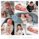 Dez & Boaz prematuur geboren met 33 weken, tweeling, Amphia, gebroken vliezen, weeenremmers, longrijping, CPAP, couveuse, sonde