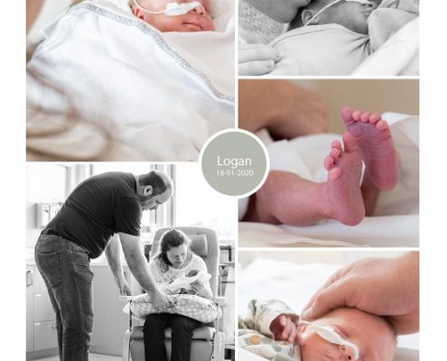 Logan prematuur geboren met 30 weken, Gelre Apeldoorn, knuffelen, sonde