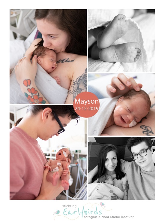 Mayson prematuur geboren met 28 weken, borstvoeding, Jeroen Bosch ziekenhuis, weeenremmers, longrijping