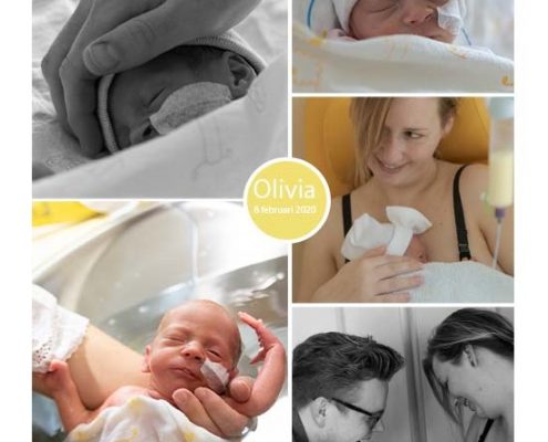 Olivia prematuur geboren met 31 weken, Isala Zwolle, HELLP, keizersnede, couveuse, sonde, buidelen