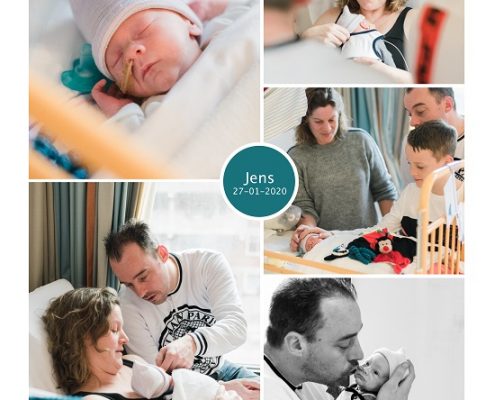 Jens prematuur geboren met 31 weken, Reinier de Graaf, badderen, knuffelen, buidelen, LUMC, sonde